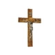 thumbnail image 1 of Cruz de madera de olivo tallada a mano de 15 cm, 1 of 3