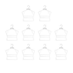 Magideal - 10 Perchas Para Trajes De Baño, Soporte Para Colgar Trajes De Baño, Exhibición De Lencería Para Trajes De Baño Para Secar, Abrigo, Dormitorio, Lavande L