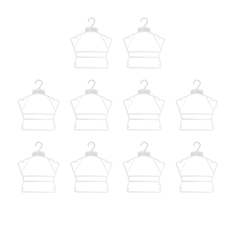 Magideal - 10 Perchas Para Trajes De Baño, Soporte Para Colgar Trajes De Baño, Exhibición De Lencería Para Trajes De Baño Para Secar, Abrigo, Dormitorio, Lavande L