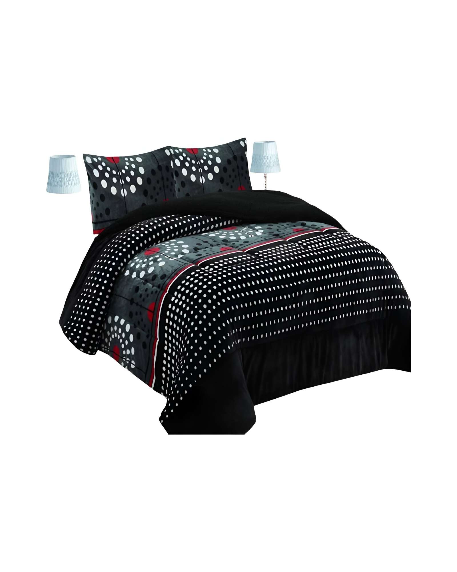 Genérico - Cobertor Con Chiporro 2 Plazas 230X250Cm Negro B29