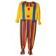 thumbnail image 1 of Traje De Payaso Comedia Rayas Traje De Ni?os Fiesta Divertida Disfraces M, 1 of 3