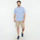 thumbnail image 4 of Camisa Hombre Escocesa M/C Celeste Corona, 4 of 5
