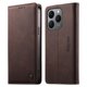 thumbnail image 1 of Funda Billetera de Cuero para [Realme 15T], Bloqueo RFID, Tarjetas y Soporte Café, 1 of 3