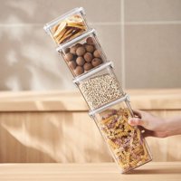 Santú Home & Deco - Set De 4 Contenedores Herméticos Apilables