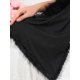 thumbnail image 5 of INSPIRE CHIC Chal de Piel Sintética para Mujer para Boda, Estola de Novia, Envolturas de Cóctel, Chal XL Negro, 5 of 6