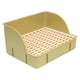 thumbnail image 1 of Caja Esquinera para Conejo Bandeja de Arena con Rejilla Extraíble Material PP Resistente Fácil de Limpiar Apta para Entrenamiento de Animales Pequeños malla de pp verde, 1 of 5