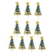thumbnail image 4 of 10 Uds. de Adornos Navideños para Cupcakes, Adornos Navideños para Pasteles para Fiesta de Navidad, Adornos Multifuncionales, Selecciones para Cupcake Árbol de Navidad, 4 of 4