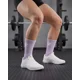 thumbnail image 4 of Calcetines Mujer Deportivos Largos Athena Crew - Morado Amatheyst - 2 pares, 4 of 6