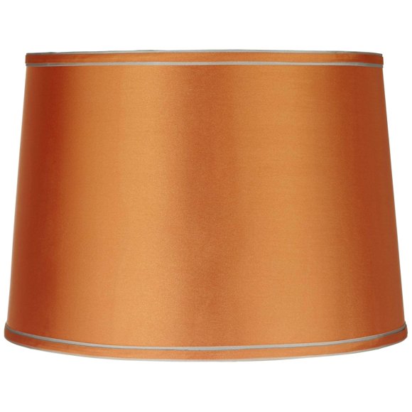 Pantalla Springcrest 36x41x28 cm Naranja con ribete plateado