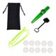 thumbnail image 4 of Bolsa De Almacenamiento Portátil Para Kazoo, Acompa?amiento Bucal Para Conciertos, Espectáculos Para Adultos, Color Verde, 4 of 5