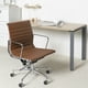 thumbnail image 2 of Silla Oficina Aluminium Caramel, 2 of 6