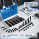 thumbnail image 5 of Kit de surtido de tornillos de máquina DFDU 480 piezas M4 M5 M6, 5 of 7