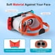 thumbnail image 3 of Auriculares VR para Nintendo Switch y Switch OLED, con lentes HD ajustables, cómoda correa para la cabeza, Labo VR Kit Gafas 3D para Switch Accesorios-Blanco y azul, 3 of 7