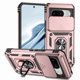 thumbnail image 3 of Funda Resistente Anillo Soporte Google Pixel 8 Privacidad Cámara Montaje Magnético Oro rosa, 3 of 5