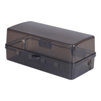 Magideal - Caja De Alimentación Impermeable, Caja De Conexión Eléctrica, Protección Resistente A La Intemperie, Caja Eléctrica Para Exteriores Para Decoración De Negro