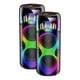 thumbnail image 2 of Parlante Portatil Bluetooth Luces Rgb Karaoke Microfono Lau, 2 of 3