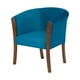 thumbnail image 2 of Sitial Dortmund Tela Velvet Azul Petroleo, 2 of 4