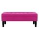 thumbnail image 1 of Banqueta Wood 2c Felpa 00 Fucsia, 1 of 4