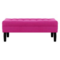 Bodevir - Banqueta Wood 2C Felpa 00 Fucsia