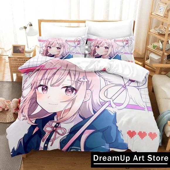 Danganronpa Chiaki Nanami Bedding Set Boys Girls Duvet Cover Pillowcase Bed Adult Bedroom