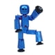 thumbnail image 1 of Figura de acción Zing StikBot individual azul metálico, 1 of 6