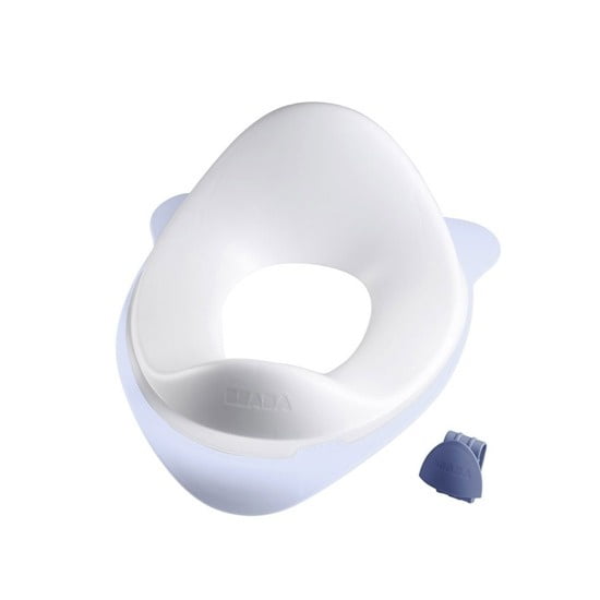 Adaptador de baño para niños blanco violeta