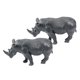 thumbnail image 4 of Animales Salvajes En Miniatura Para Ni?os, Accesorios Para Contar Historias, Modelo De Rinoceronte De Juguete, 4 of 5