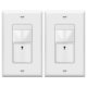 thumbnail image 1 of Interruptor de luz con sensor de movimiento TOPGREENER TDOS5-HL-W-2PCS, 1 of 7