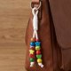thumbnail image 4 of Llavero Hzopcw de cuerda paracord 28 cm, paquete de 12, color blanco, 4 of 7