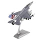 thumbnail image 3 of Aleación F16 Fighting Falcon Diecast Con Soporte De Exhibición Decoración Coleccionables Regalo, 3 of 5