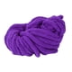 thumbnail image 1 of Hilo De Chenilla Grueso, Fibras Acrílicas Gigantes Lavables Para Manta, Cojín, Color Violeta, 1 of 5