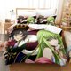 thumbnail image 1 of Anime CODE GEASS Lelouch Bedding Set Duvet Cover Bed Set Quilt Cover Pillowcase Comforter Boys Adult Bedding Set Bed Sheets, 1 of 5