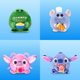thumbnail image 4 of Peluches Snackles 13 cm Pack de 2 Disney – ZURU, 4 of 8