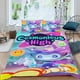 thumbnail image 2 of Liceo Cosmonious Conjunto de sábanas temático, trío de piezas, cómodo y amigable con la piel, diseño único, regalo de decoración para el hogar para familiares, amigos y fans,140cm *210cm, 2 of 6
