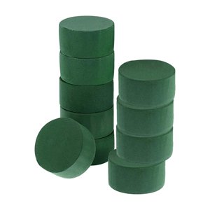 Bothyi - 10 Uds. De Espuma Floral Redonda, Espuma De Flores Húmedas Para Fiesta De Cumpleaños, Pasillo De Boda