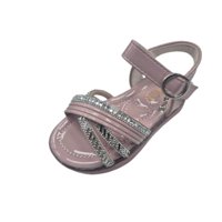 Vinnys Outlet - Sandalia Perlita Niña Brillante Rosado