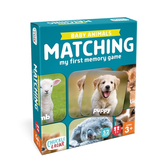 Juego de mesa Chuckle & Roar Matching Game Baby Animals 3+ Years