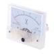 thumbnail image 3 of 85c1 dc rectángulo amperímetro amperímetro actual voltímetro panel analógico 0-10 v, 3 of 5