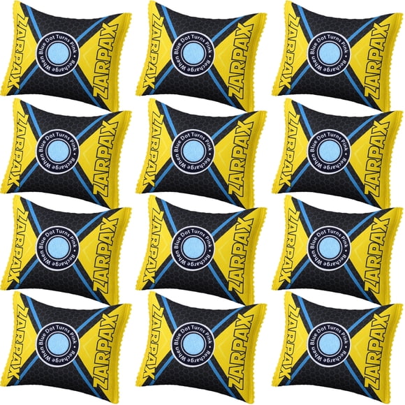 Paquetes desecantes recargables, deshumidificadores Zarpax, 125 g, paquete de 12