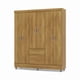 thumbnail image 2 of Clóset Baum Ideal Plus 6 Puertas 181x153 Cm Nature, 2 of 2