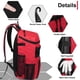thumbnail image 3 of Bolso Deportivo GRANDUP para Equipamiento de Béisbol Rojo 50x34x22 cm, 3 of 7