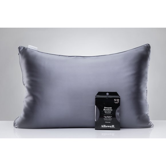 Protector de Almohada Allswell Seda Mulberry Standard Queen con Cierre