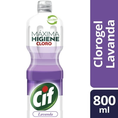 Cloro Gel Lavanda Botella 800 Ml Cif
