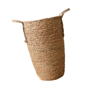 Bothyi - Cesta De Paja Tejida Para Macetas, Organizador Multifuncional Para Suelo, Interior, M