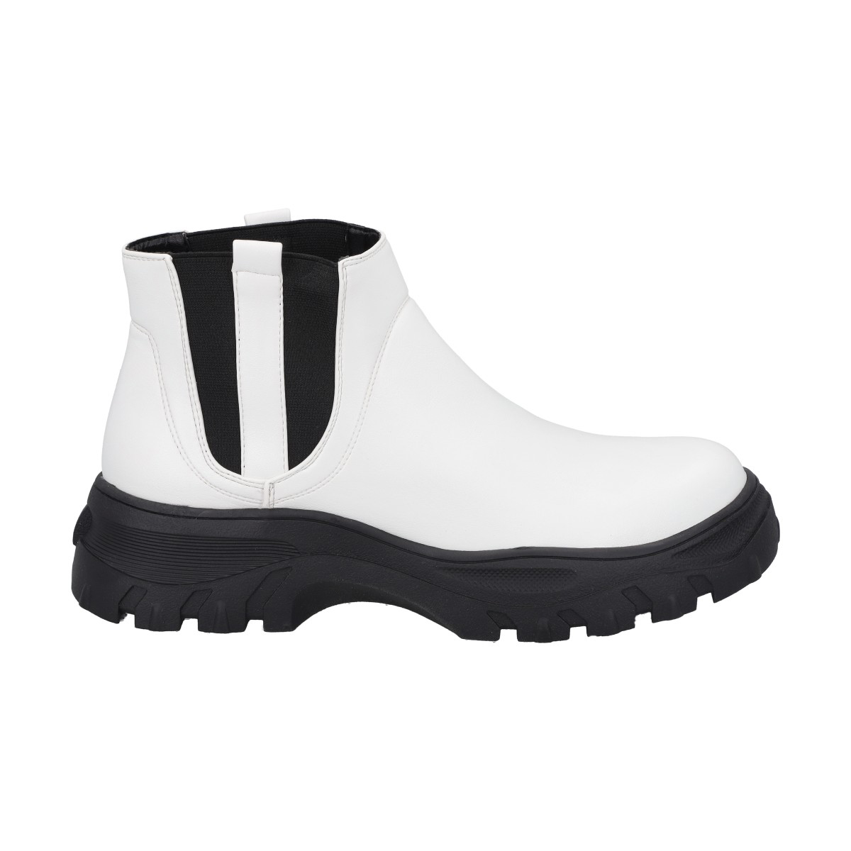 Botin Mujer Blanco Cota Police