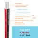 thumbnail image 2 of Cable eléctrico Haerkn 22 AWG de silicona, 2 conductores, 15 m, negro/rojo, 2 of 6