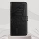 thumbnail image 5 of Funda cartera mariposa para Motorola Moto G17 Power con soporte y ranuras para tarjetas Negro, 5 of 6