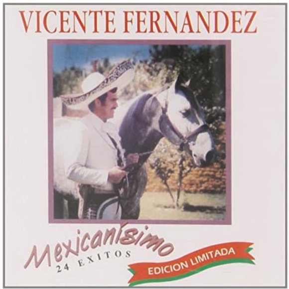 CD de música Distribuidora Belgrano Norte Mexicanísimo: 24 éxitos