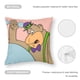 thumbnail image 5 of El Show de Magilla Gorila Fundas de almohada de terciopelo con tema, regalos de funda de almohada, decoración para el hogar, cojín de lanzar, regalo de cumpleaños para fans y parejas.61*61cm., 5 of 6