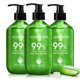 thumbnail image 1 of Gel de aloe vera Aloderma 99% orgánico, botella dosificadora de 312 ml, 1 of 8